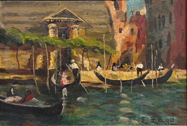 Erma Zago - Canale veneziano