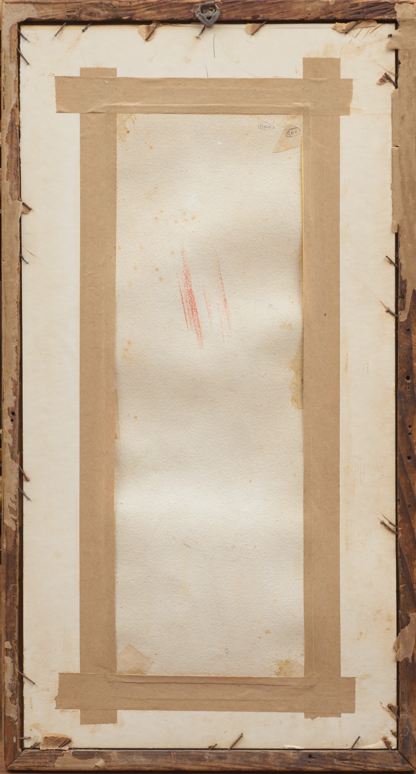 Vincenzo Caprile - Soldato, acquerello su carta (1882)
