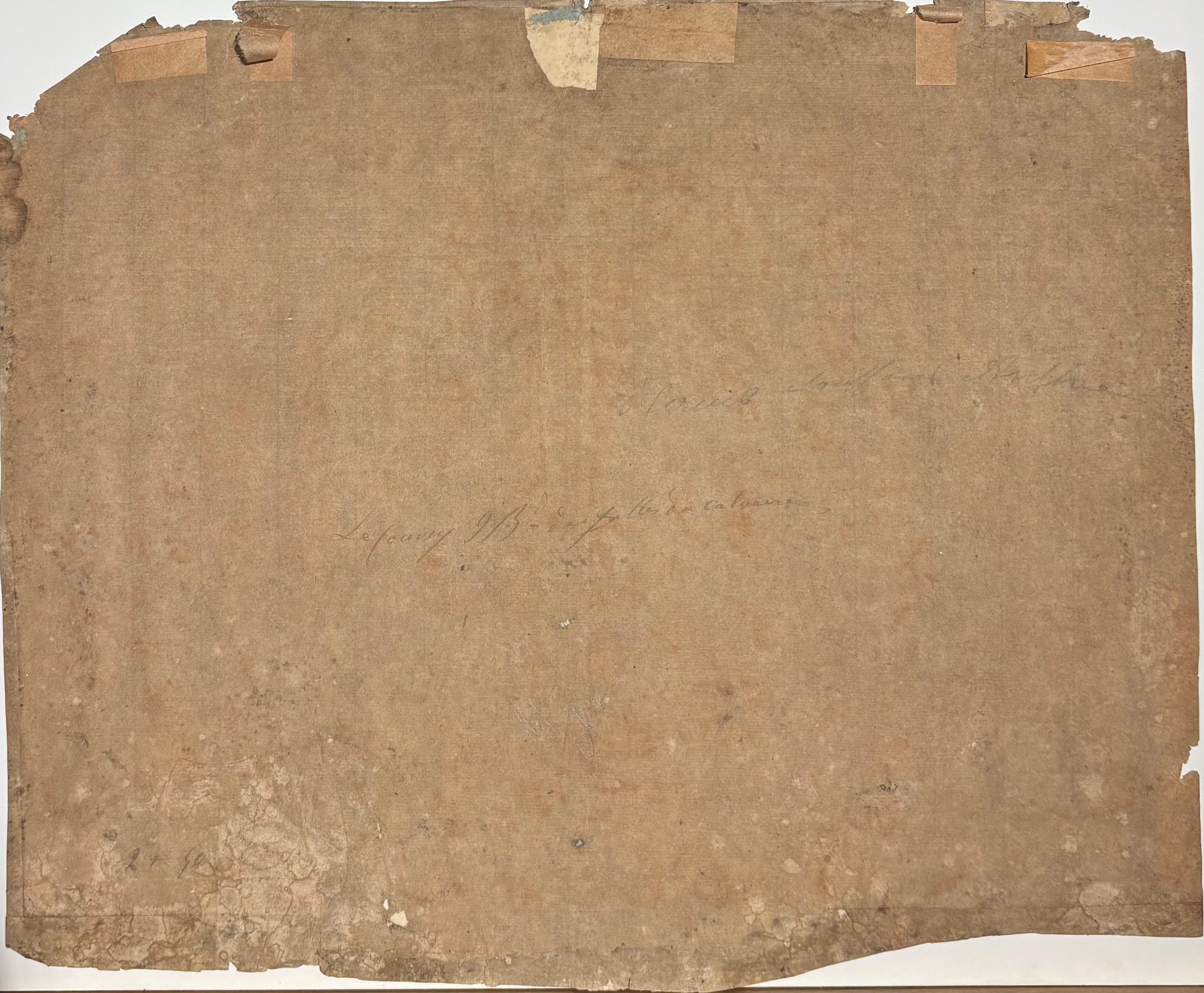 Sanguigna su carta, Ercole e Anteo (XVII secolo)