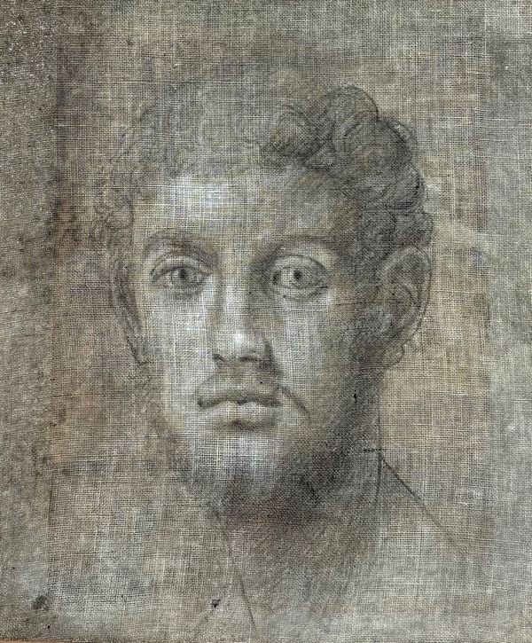 Agnolo  di C.Allori  BRONZINO - Testa di giovane uomo