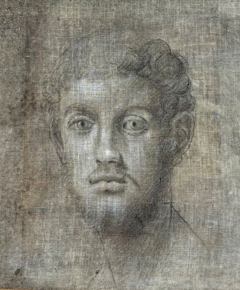 Agnolo di C.allori Bronzino - Agnolo di C. Allori, Testa di giovane uomo