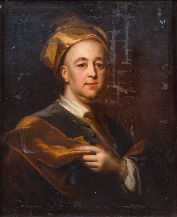 Salomon Adler - Ritratto d'uomo con berretto