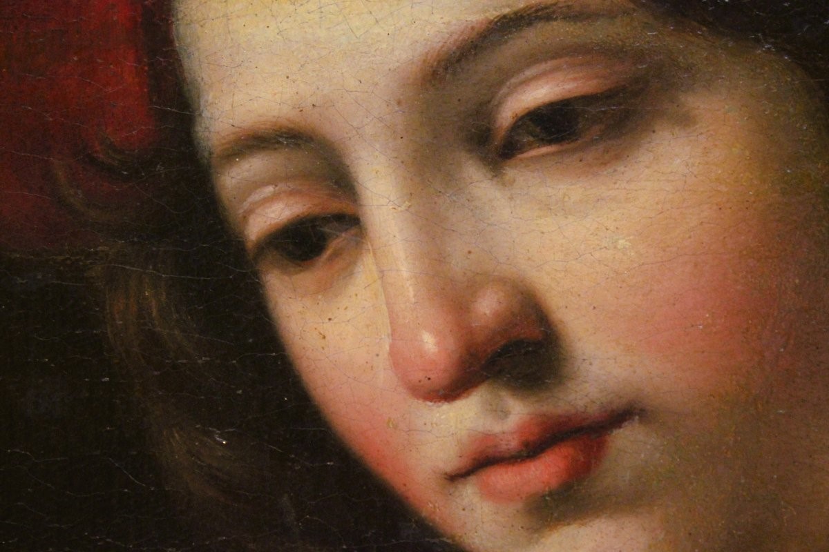 Scuola bolognese, David con la testa di Golia
