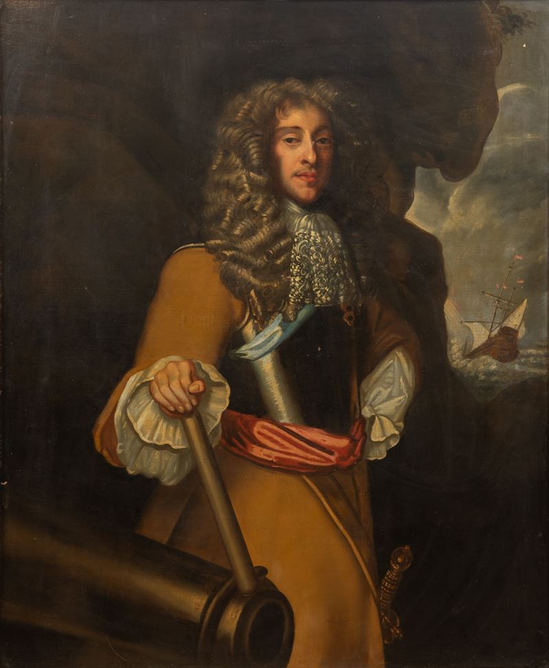 John Baptist De Medina - Ritratto di Giacomo VII di Scozia e II d'Inghilterra (olio su tela)