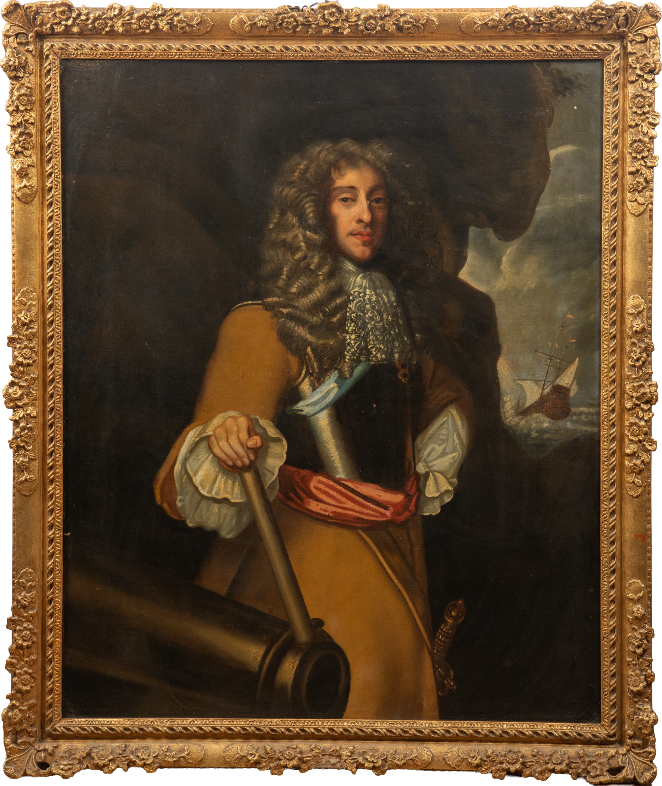 John Baptist De Medina - Ritratto di Giacomo VII di Scozia e II d'Inghilterra (olio su tela)