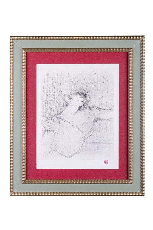 Henri de Toulouse-Lautrec (1864-1901) &quot;Yvette Guilbert&quot;