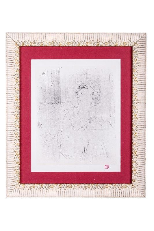 Henri de Toulouse-Lautrec (1864-1901) &quot;Yvette Guilbert&quot;