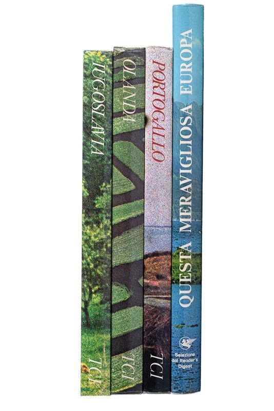 Lot of four volumes on Europe