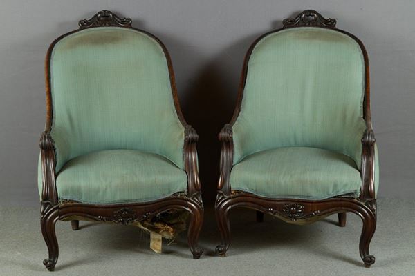 Pair of armchairs