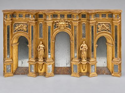 Modello Architettonico per la Facciata di Sant’agnese in Agone a Roma