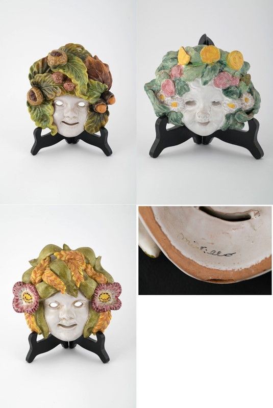 Lot of three masks