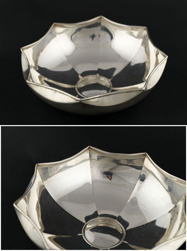 Silver tub