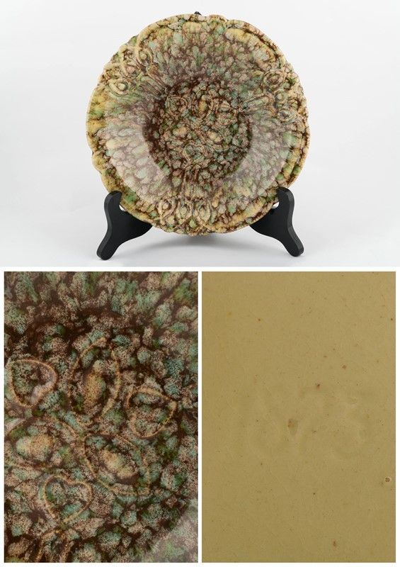 Piatto in ceramica da centro