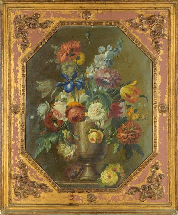 Coppia di bouquet di fiori 