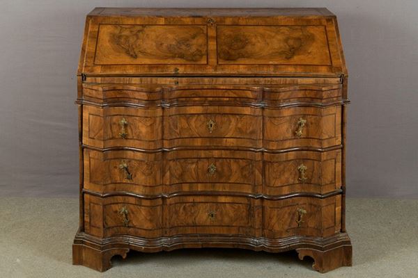 Drawer with flap