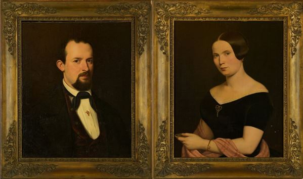 Gennaro Ruo - The tenor Settimio Malvezzi and his wife