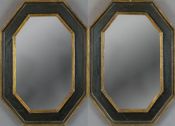 Pair of wall mirrors