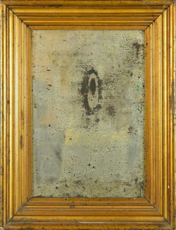 Specchiera in legno dorato