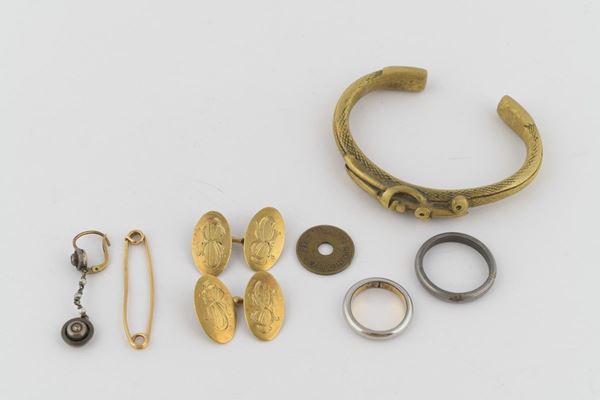 Lot seven different objects