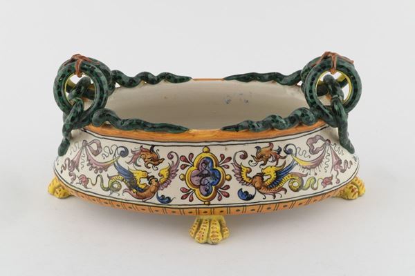 Vasca centrotavola in ceramica