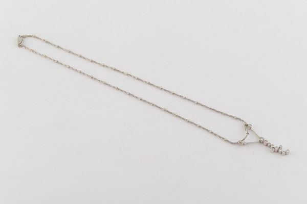 Girocollo oro bianco 