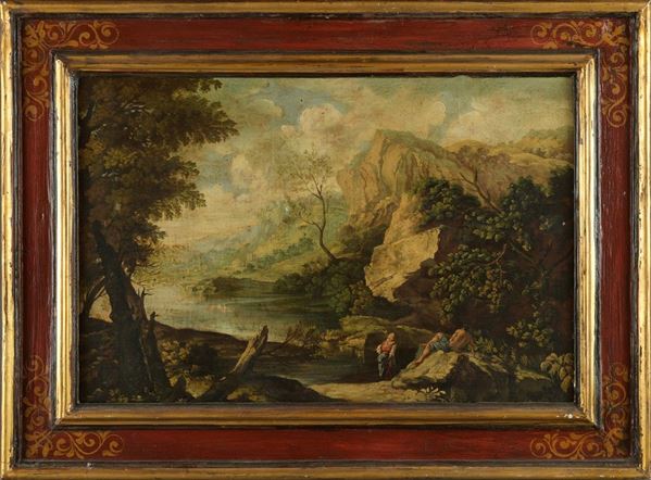 Paesaggio con figure