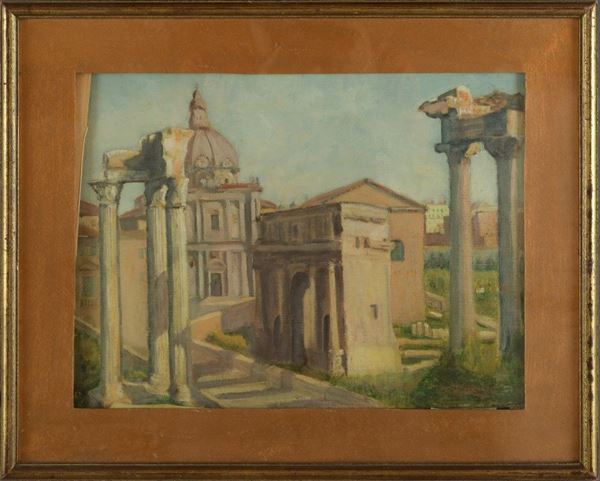 Veduta del foro romano
