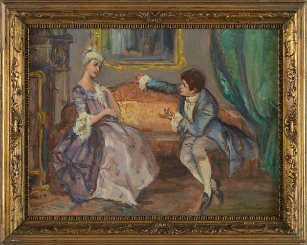 Gallant scene