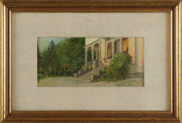 Villa con figure
